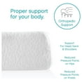 thumbnail image 5 of Classic Brands 4.5-Inch saney Memory Foam Replacement Mattress for Sleeper Sofa Bed , Plush, 5 of 9