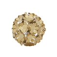 thumbnail image 2 of Deco 79 Contemporary Metal Geometric Sculpture, 9" x 9" x 9", Gold, 2 of 4