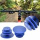 thumbnail image 4 of 5 pares de empuñaduras de manillar de bicicleta, tapas de extremo de barra, enchufe para bicicletas de montaña y de carretera (azul), 4 of 8