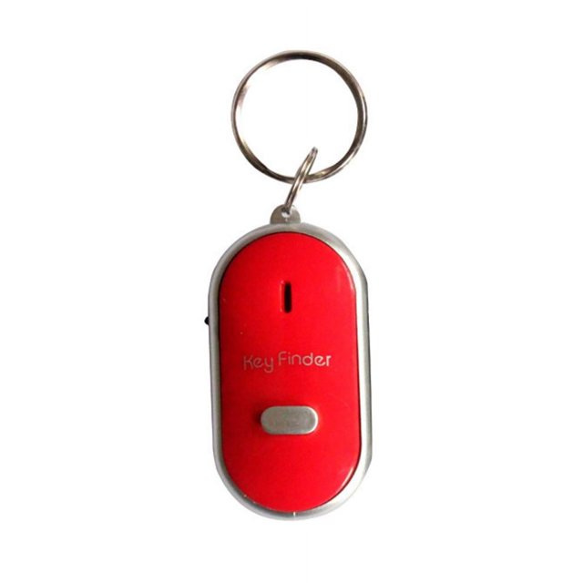 SDNall LED Light Torch Remote Sound Control Lost Key Finder Keychain For Key Locator