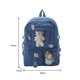 thumbnail image 1 of Bolsa Mochilas de lona informales Mochilas universitarias de gran capacidad Insignia de colgantes para dama Ndcxsfigh Para Estrenar, 1 of 9