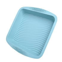 8x8 Square Cake Pan Nonstick Silicone for Baking Cakes and More Durable