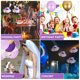 thumbnail image 4 of Muyoka Kit de arco de guirnalda de globos morados, juego de globos de confeti de oro blanco morado para deshierbe, cumpleaños, baby shower, graduación, aniversario, despedida de soltera, boda, decorac Muyoka Hogar, 4 of 6