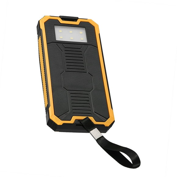 Solar Charger Power Bank, 20000mAh Portable Power Bank, Dual USB Port, Fast Charging External Battery Pack, Solar Powered Backup Power Bank Case DIY Kit