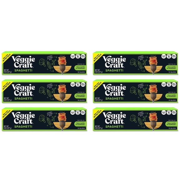 Veggiecraft - Pasta Spaghetti Cauli - 8 Oz, Case of 6