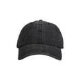thumbnail image 2 of Top Headwear Low Profile Denim Garment Washed Cap - Black, 2 of 4