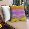 thumbnail image 2 of Ahgly Company Indoor Square Patterned Throw Pillow, 18 inch by 18 inch, 2 of 6