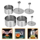 thumbnail image 4 of ColoMX 3 uds anillos redondos de acero inoxidable para pastel, molde para tarta de Mousse, fabricante de bolas de arroz con prensa, 4 of 7