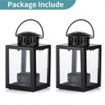 thumbnail image 4 of 2 Pcs Vintage Style Hanging Small Lanterns for Tealight Candle, 4 of 5