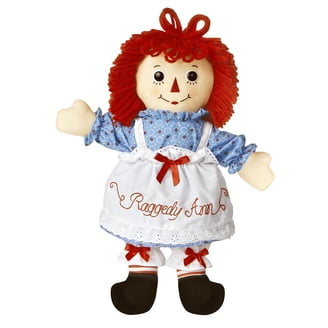 Raggedy Ann Best Friends ラグマット Aurora, Raggedy Ann and Andy plush, 16