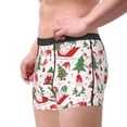 thumbnail image 2 of Pofeuu Gnomes Merry Christmas Print Men’s Boxer Briefs, Moisture-Wicking Underwear, Regular,Trunk-Medium, 2 of 5