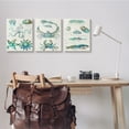 thumbnail image 2 of Stupell Industries Collage of Blue Aquatic Creatures Ocean Life Canvas Wall Art, 16 x 20, Design by Sharon Chandler, 2 of 6