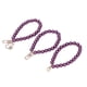 thumbnail image 4 of Cadena De La Caja Del Teléfono Móvil, Pulsera De Perlas Hebilla De Metal De Resina ABS Color Delicado Tres Estilos Para Teléfono Móvil Para Bolso Para Llavero ZAQW Púrpura, 4 of 8