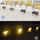 thumbnail image 5 of 4 luces solares para terraza, luces LED para escaleras, terrazas, pasarelas de jardín, escalones y vallas. Adepaton CPB-US-DYP983-3, 5 of 5
