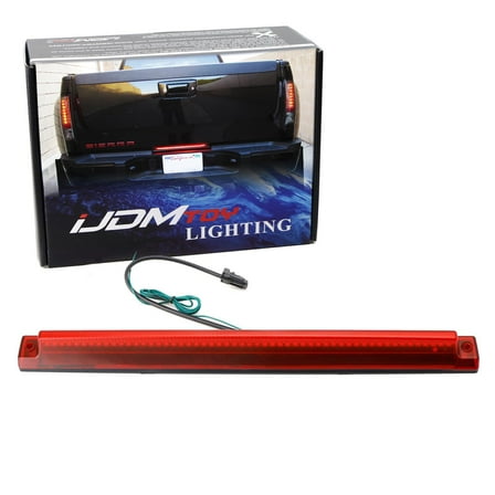 Red Lens 54-SMD Full LED Rear Tailgate ID Lightbar, For Chevrolet Silverado 2500HD 3500HD GMC Sierra 2500 3500 Dually