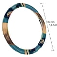 thumbnail image 4 of Sea Lion Printed PVC Leather Car Steering Wheel Cover 14.5 Inch Auto Accessories, 4 of 6
