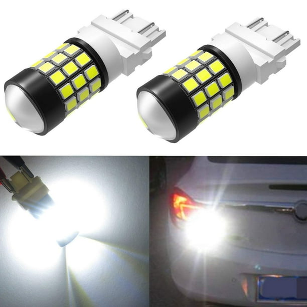 Alla Lighting 3156 3157 LED Strobe Flashing Brake, Reverse Lights Bulb