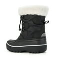 thumbnail image 4 of Nova Mountain Boys Girls Little Kids Winter Snow Boots NF-NFWB111-Black-13, 4 of 6