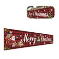 thumbnail image 3 of Christmas Streamer Hanging Background Ornament Polyester Decorative Banner, SDHF-GZ03, 3 of 6
