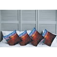 thumbnail image 2 of Ambesonne Colorful Throw Pillow Cover 4 Pack, Poppy Flower Garden, 18", Multicolor, 2 of 5