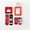 E, variant on WHEANG Christmas Socks Gift Set 4 Pairs Holiday Short Socks Gift Box Set Christmas Gift Socks for Women Men for Christmas Party Holiday Gift Giving One Size 2026 Sales