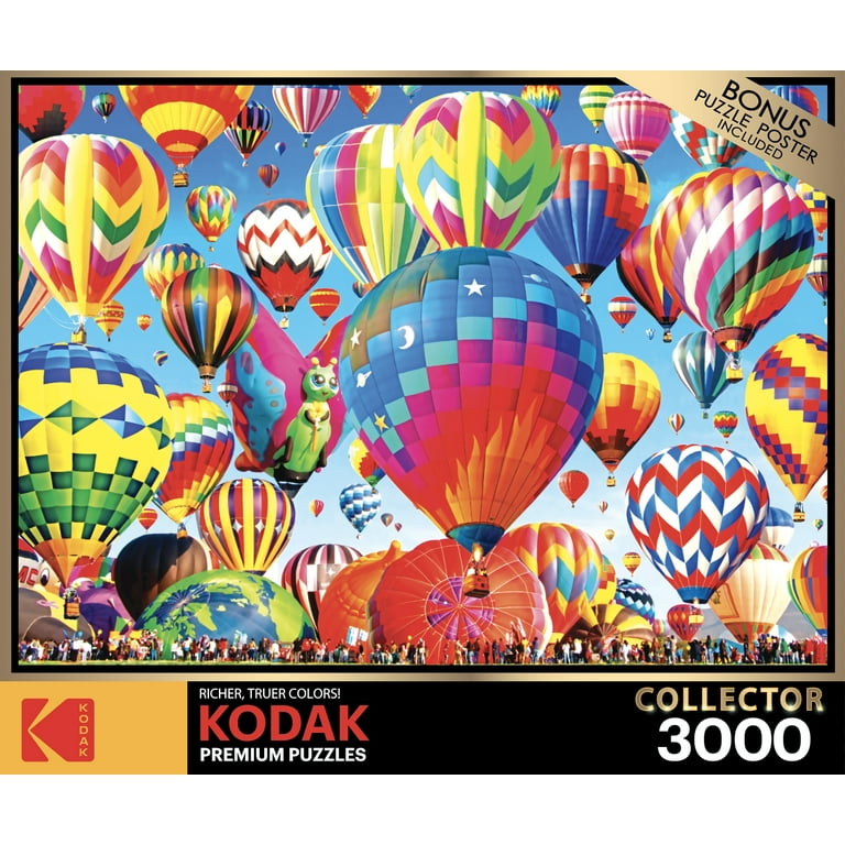 Kodak Cra-Z-Art 3000-Piece Ballooning Fun Adult Jigsaw