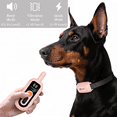 thumbnail image 3 of Shock & Vibration Dog Training Collar with Remote, 3300ft Range, Waterproof Rechargeable Electric Collar, 3 of 11