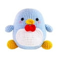 thumbnail image 4 of Abbracc Crochet Set for Beginner DIY Crocheting Craft Gift Complete Stuffed Animal Decor Penguin, 4 of 9