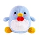 thumbnail image 4 of Kit de crochet para principiantes, manualidades de crochet, regalo, decoración completa de animales de peluche Pingüino, 4 of 9