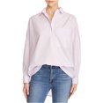 thumbnail image 1 of French Connection Womens Laselle Pullover Blouse, Purple, X-Small, 1 of 1