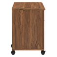 thumbnail image 2 of Modway Envision Modern Wood & Plastic File Cabinet In White/Walnut, 2 of 5