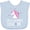 AE-Light Blue, variant on Inktastic Gigi and Grandpa Love Me Unicorn Grandchild Girls Baby Bib
