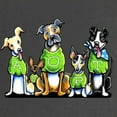 thumbnail image 2 of CafePress - Adopt Shelter Dogs Maternity T Shirt - Maternity Dark T-Shirt, 2 of 3