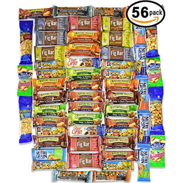 healthy snacks and bars variety pack gift snack box bulk sampler