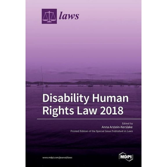 Disability Human Rights Law 2018, (Paperback)