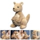 thumbnail image 2 of Canguro de peluche realista, suave y adorable (S), 2 of 7