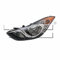 TYC 20-12552-00-1 Headlight Assembly for 92101-3Y000 HY2502161 Electrical Lighting Body Exterior Fits select: 2012-2013 HYUNDAI ELANTRA, 2011 HYUNDAI ELANTRA TOURING