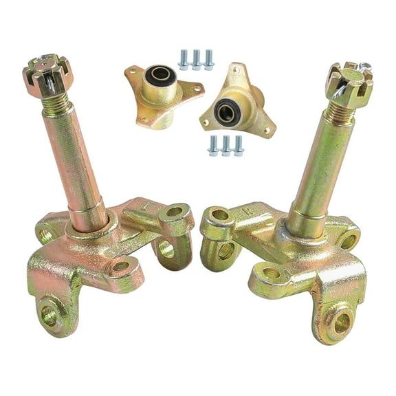 3 Stud Front Wheel Hub Bearing   17mm Disc Brake Steering Spindle Knuckle for DIY ATV Quad Buggy Go Kart Golf Cart 4 Wheeler 125cc 150cc 200cc