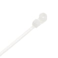 thumbnail image 5 of Bridas de cable de cabeza de montaje de 10 pulgadas, agujero para tornillo, nylon blanco, paquete de 80, 5 of 5