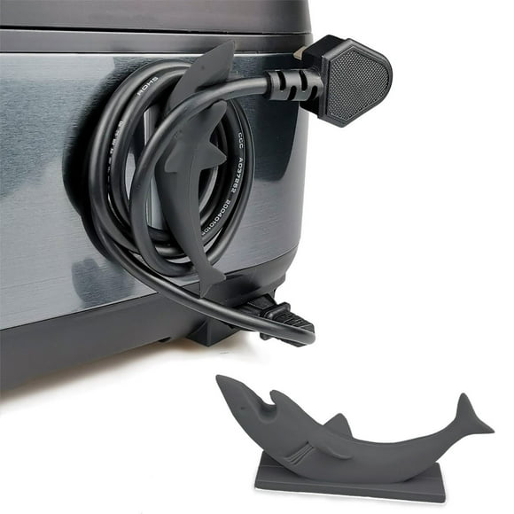 Fiudx Organizador de Cables de Cocina, Diseño de Clip Que Ahorra Espacio, Adhesivo Fuerte para Una Fácil Gestión de Cables, Oculta Cables, Resistente Al Calor, Ideal para Cocinas y Oficinas, Tamaño 1