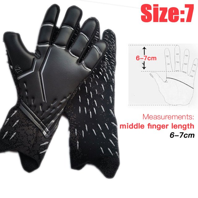 Guantes de látex para portero, protección gruesa para adultos y niños, deportes de portero, fútbol, novedad Fivean unisex