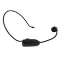 thumbnail image 3 of Auriculares con micrófono de 2,4 G, ligeros, para llevar en la cabeza, multiusos, inalámbricos, para cantar, transmitir en vivo y grabar voz., 3 of 14