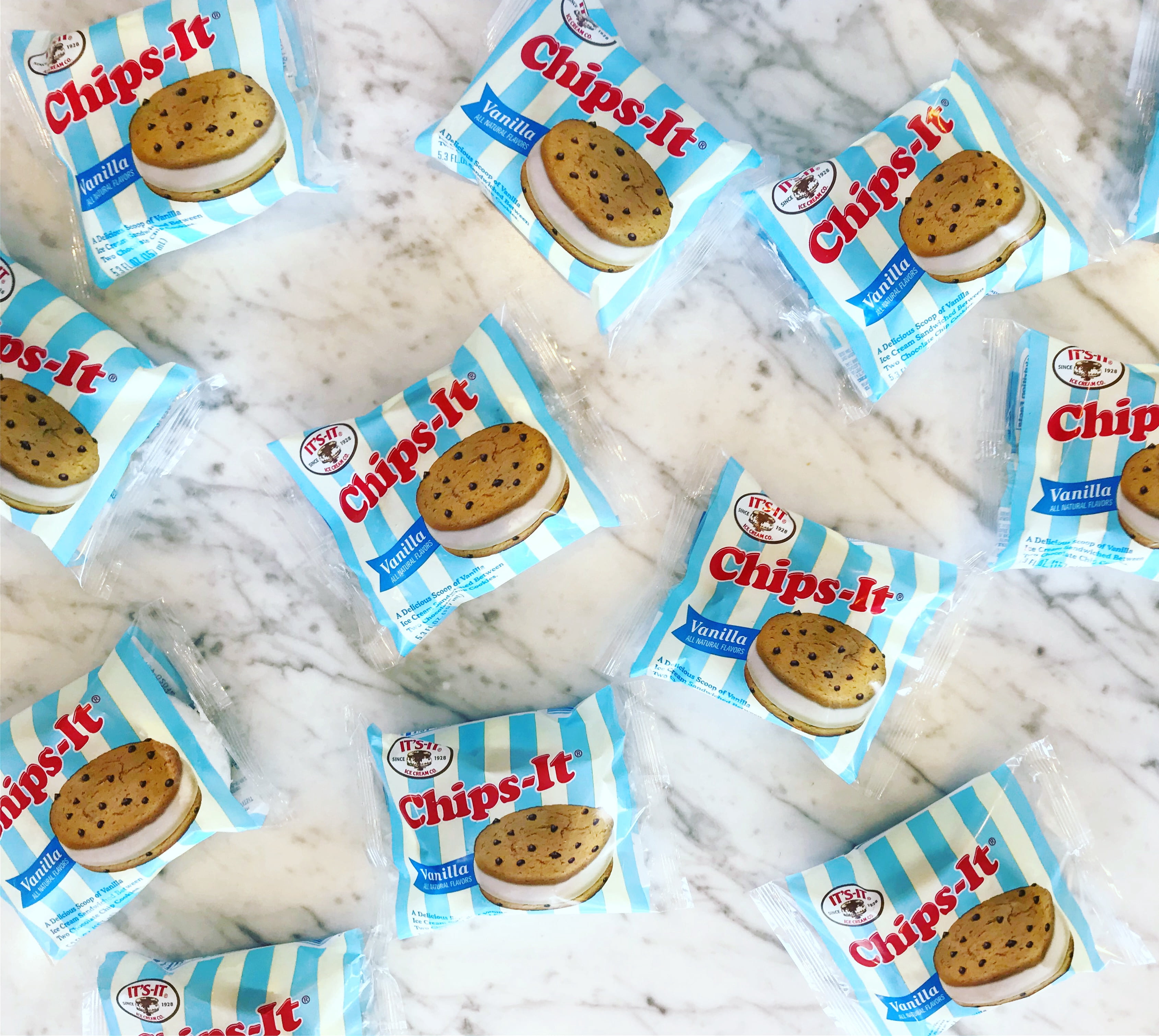 IT'S-IT Chips-IT Vanilla Ice Cream Sandwich 5.3 fl oz, 8-Count