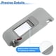 thumbnail image 5 of Parasoles del lado derecho de Unique Bargains para BMW 3 Series E90 Sedan 2005-2008, sombra de protección solar frontal derecha, reemplaza No. 51167252010, ensamblaje de parasol de automóvil gris, 5 of 7