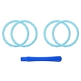 thumbnail image 5 of eXtremeRate Heaven Blue Replacement Accessories Accent Rings for ps5 Controller BDM-010/020/030/040, 5 of 6