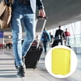 thumbnail image 5 of Unique Bargains Elastic Silk Travel Luggage Cover, Washable Protective Suitcase Protector Bag Yellow for 28 Inch Wheeled Suitcase, 5 of 5