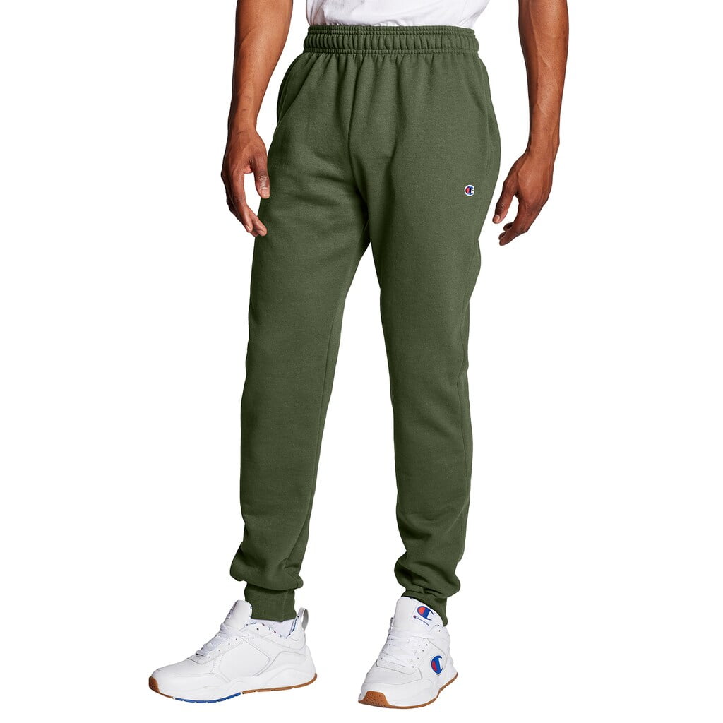 champion joggers green