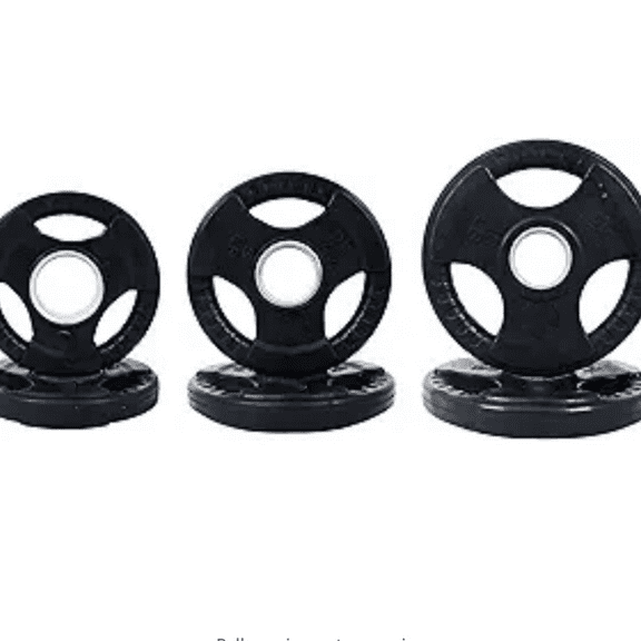 2-Inch Cast Iron Plate Weight Plate for Strength Training and Weightlifting, Multiple Sizes