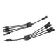 thumbnail image 2 of Conectores solares 1 a 4 Y rama adaptador paralelo Cable enchufe kit de herramientas para panel solar, 2 of 10