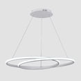 thumbnail image 3 of Lámpara RINGS Tipo Candil Colgante Led Blanca Luxica Lighting 6127 W, 3 of 10